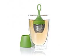 AdHoc Floatea - Infusor de té flotante, color verde