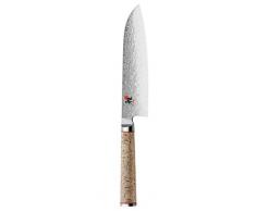Miyabi 34374-181-0, Cuchillo Japonés Santoku, 180mm, Plata
