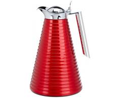 Alfi Achat - Jarra Térmica Aluminio lacado, color rojo, 1 Litro