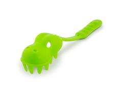 cuchara de espaguetis en dinosaurios pasta de diseño - Verde 22 x 4 x 4 cm - Niños de uso múltiple verduras Fideos de arroz cubiertos - Grinscard