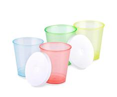 Tuuters.de 300 x bruchsichere Medicamentos Taza en 4 colores & # x2606; ideal también como vaso Chupito & # x2606;