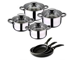 San Ignacio Batería De Cocina, Cromado, Única