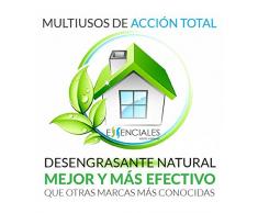 Essenciales - Desengrasante Natural, Ecológico y Biodegradable MULTIUSOS, 1 Litro | Certificación Ecológica ECOITEL: Instituto Técnico Español de Limpieza