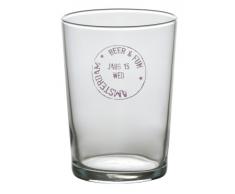 Bitossi Home MCA35 Set de 4 jarras de Cerveza Surtidas, Berlin-Amsterdam-Los Angeles-Barcelona