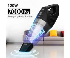 Aspirador de Mano Sin Cable Portatil Mini para Coche y Hogar 120W 7000PA