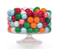 ToyCentre 437842-86 - Cuenco de plástico, 20.3 x 20.3 x 5.1 cm, transparente