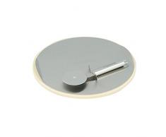 Campingaz Modulo Culinario Piedra de Pizza, para Horno y Parilla con Tabla de Madera y Cortador de Pizza, Ø 33 cm