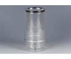 Pfauenhof Versandhandel La Botella de Vino más Fresco - Acrílico - Claro Enfriador de Botella acrílico con Acabado de Cromo.