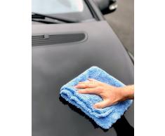 ALCLEAR 820203U - Paño de microfibra, limpieza de coche, bayeta de microfibra, para limpiar la pintura del coche y el salpicadero, 40x40 cm