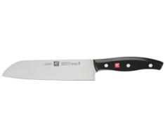 Zwilling Twin Pollux - Cuchillo santoku con Hoja endurecida al frÃ­o Friodur, 180 milÃ­metros, Acero Inoxidable