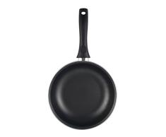 Desconocido Magefesa Valencia Sartén 22 cm de Acero esmaltado, Antiadherente bicapa Reforzado, Color Naranja Exterior. Apto para Todo Tipo de cocinas, incluida inducción, Centimeters