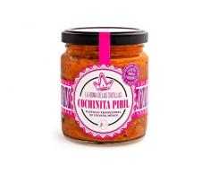 La Reina de las Tortillas - Líder europeo en gastronomía artesanal mexicana - Cochinita pibil. Plato tradicional de la península de Yucatán listo para calentar y servir. 250g. 6 raciones aprox