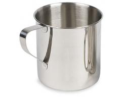 Tatonka Stainless - Taza de acampada, tamaÃ±o 0. 5 l, color plateado