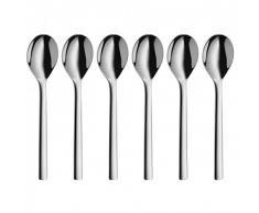 WMF Nuova Juego 6 café, Acero Inoxidable Pulido, Set cucharas