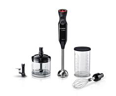 Bosch MS61B6170 ErgoMixx - Batidora de mano, potencia de 1000W con regulador + picador + cuchilla para hielo + levantaclaras + vaso