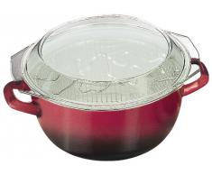IBILI 931624T - Volcán Freidora con cestillo y tapa de vidrio 24 cm
