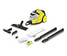 Kärcher Limpiadora de vapor SC 5 EasyFix, conexión agua caliente, presión: 4,2 bar, calentamiento: 3min., superficie: aprox.150m², depósito: 0,5 l+1,5 l, kit limpieza suelos EasyFix y boquillas