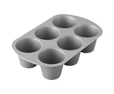 Wilton Molde para Magdalenas, 6 cavidades