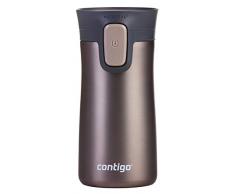 Contigo Vaso Termico Pinnacle Autoseal, Termo Café, Taza de Viaje en acero inoxidable, Vaso Termo antigoteo, Copa con Tapa fácil de limpiar sin BPA, 300 ml