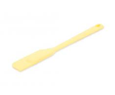 PINFI 81124 - Espátula de silicona media lengua, 26,5 cm, color amarillo
