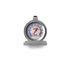 Ibili 743400 – Termómetro para horno, 7 x 6 cm, plata/blanco, 1 unidad