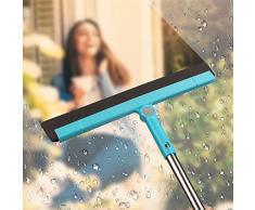 Escoba Mágica,Escoba de Esponja con manija de 50 pulgadas,Limpiador de agua,Ventana Vaso Barrer Cepillo Perfecto Para Cabello,Polvo