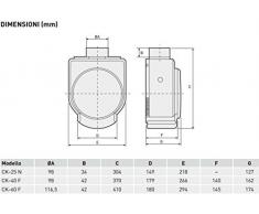 Soler & Palau CK-25N accesorio para artículo de cocina y hogar - Accesorio de hogar (Color blanco, De plástico)