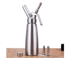 ALY 1000ML Sifón Nata, Sifon de Cocina Profesional para Espumas y Nata, Sifón de Crema Batida