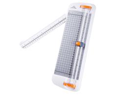 Jielisi cortadora de papel titanio 12 inch A4 cortador con automático Seguridad Safeguard, Blanco (909-2A)