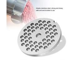 Cuchillo Para Moler Carne Cuchillo de Acero Inoxidable Para Picar Carne Disco de Disco Con Agujeros Accesorios de Repuesto Profesionales Para Molinos Picadoras(5 mm)