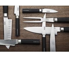 Sambonet 51592Â âÂ 01Â Cuchillo rebanador, aleaciÃ³n de Acero, Negro