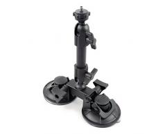 Dispositivos Delkin Fat Gecko Doble Knuckle doble succión montaje de la taza de la cámara