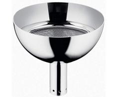 WMF Vino Embudo con colador para decantador, Acero Inoxidable Pulido, 9 cm
