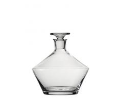 Schott Zwiesel Pure Garrafa 750 con Tapón, Garrafa de Cóñac, Garrafa de Whisky, Garrafa de Vidrio, Vidrio, 750 ml, 113744