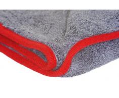 Paño de microfibra glart 443TP con borde rojo ultrasuave para un cuidado perfecto de pintura