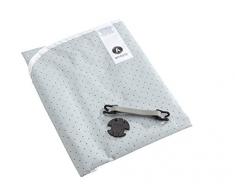 Brabantia 216800 - Protector para tabla de planchar (algodón, 110 x 30 cm, recubierto de metal y 2 mm de material aislante)