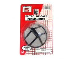 Tecnhogar 00777 Filtro café nylon, Gris
