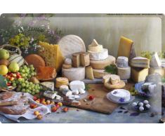 L. Sören Cartel de chapa Placa metal tin sign Retro para pared Plato de fruta Queso letrero de metal 20x30 cm