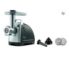 Moulinex me686832 me686-hv8 Pro 4 in1 me686 picadora de carne, gris oscuro y plata