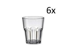 Cartaffini - Juego de 6 Vasos de chupito (5 cl), Transparente