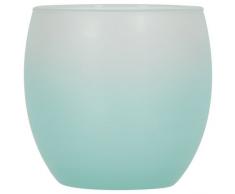 Luminarc 8011555,0 Frost-Juego de 6 Vasos Bajos Cristal, 34 cl, Color Azul