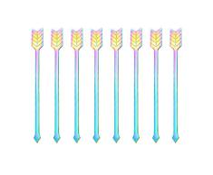 JZTRADING Tenedores para Espaguetis Tenedores para ostras De Acero Inoxidable Tenedores Tenedor Tenedor de Torta Cuchara de Postre Pequeñas Horquillas Black,8fork