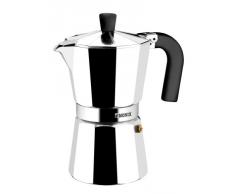 Monix M620012 Cafetera, Aluminio, Plata, 12 Tazas