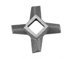 Fdit -Transversal en forma de reemplazo profesional de la cocina de acero inoxidable máquina de picar carne de la hoja del cuchillo del cortador Picadoras para amoladoras # 5