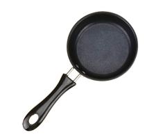 Mini sartén Antiadherente Flat Wok Steak Sartén Wok Pancake Egg Dumpling Omelette Pan Olla de inducción Universal