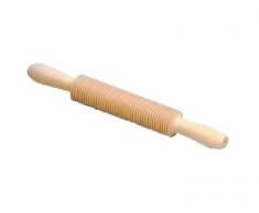 Panetta Casalinghi espaguetis rodillo de madera, madera, beige, 30 x 4 x 30 cm