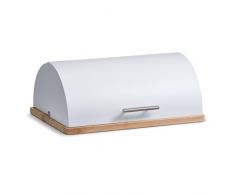Zeller 27283 Panera de Árbol de Caucho, Metal, Blanco, 39x28x16.3 cm