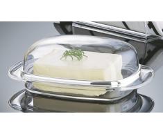 Emsa Superline Mantequera, Transparente, 13x6.5x19 cm