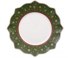 Villeroy & Boch Toy´s Delight Plato Llano de Cena, Porcelana, Verde (Green), 29 x 29 x 11 cm