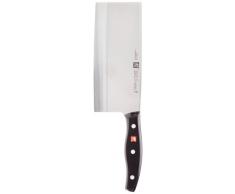 Zwilling Twin Pollux - Cuchillo hachuela con Hoja endurecida al frÃ­o Friodur, 180 milÃ­metros, Acero Inoxidable